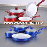 7PC Aluminum Induction Cookware Set Non Stick Sauce Pot set,Frying Pan Set